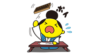「若」がみんなの気持ちを代弁してくれる！LINEクリエイターズスタンプサンプル