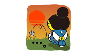 「若」がみんなの気持ちを代弁してくれる！LINEクリエイターズスタンプサンプル